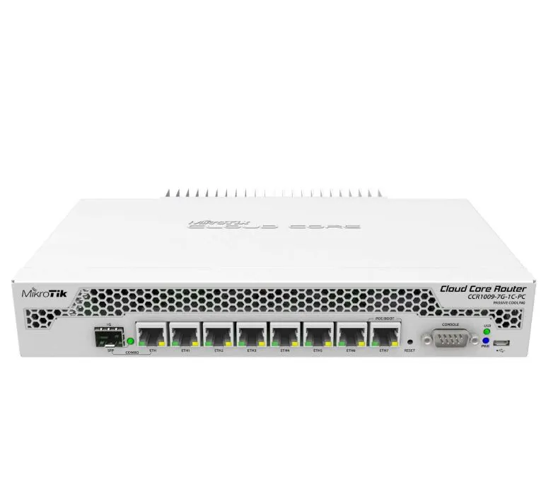روتر میکروتیک CCR1009-7G-1C-PC