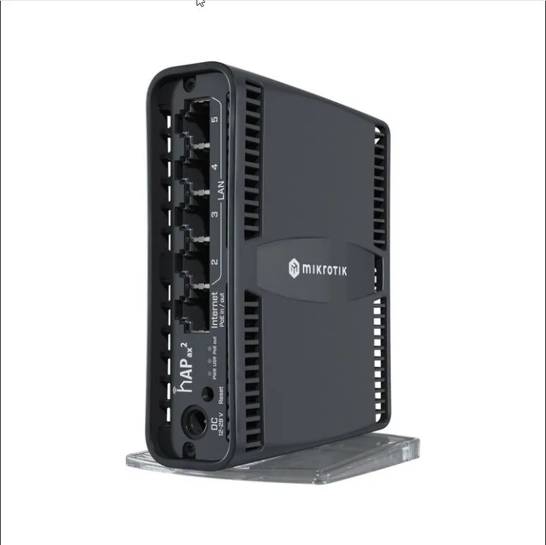 روتر بی سیم میکروتیک hAP ax² C52iG-5HaxD2HaxD-TC PoE