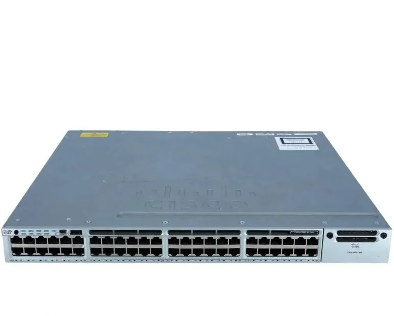 سوئیچ شبکه PoE+ سیسکو 48 پورت WS-C3850-48F-E