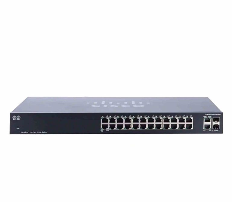 سوئیچ شبکه سیسکو 24 پورت SF102-24