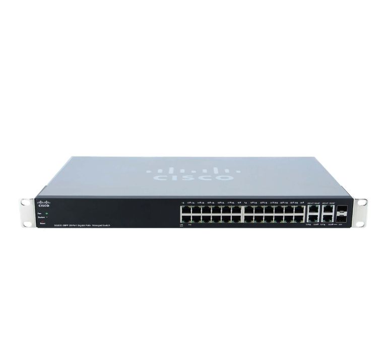سوئیچ فیبر نوری سیسکو SG300-28SFP