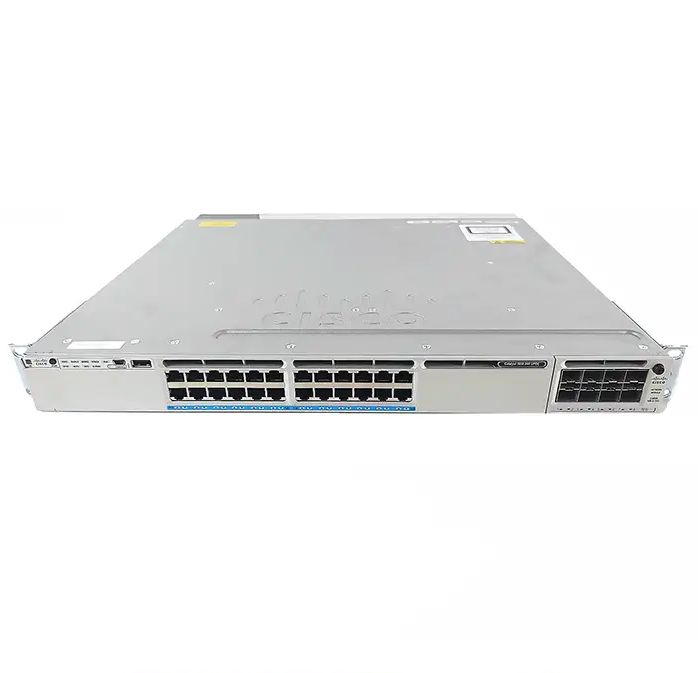 سوئیچ شبکه UPOE سیسکو 24 پورت WS-C3850-24XU-E