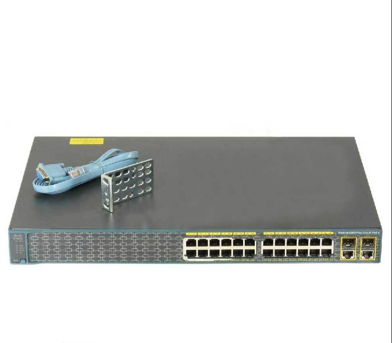 سوئیچ شبکه سیسکو 24 پورت WS-C2960-Plus 24LC-S