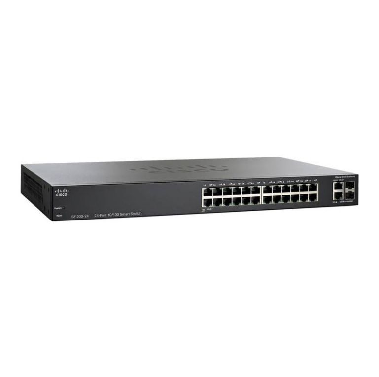 سوئیچ شبکه سیسکو 24 پورت SF200-24