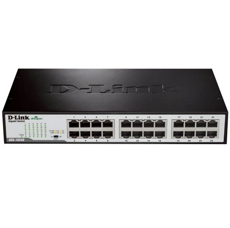 سوئیچ شبکه دی لینک 24 پورت DGS-1024D
