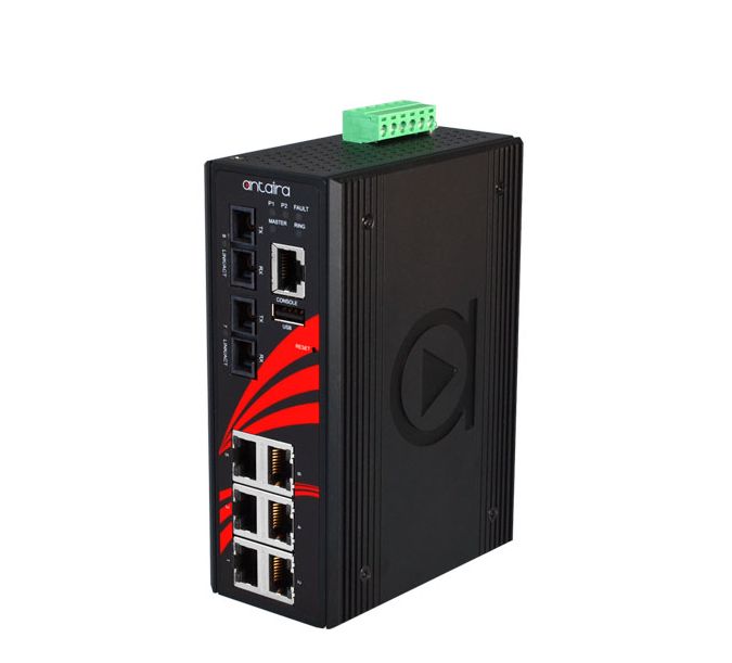 سوئیچ شبکه صنعتی آنتایرا 8 پورت LMX-0802-S3