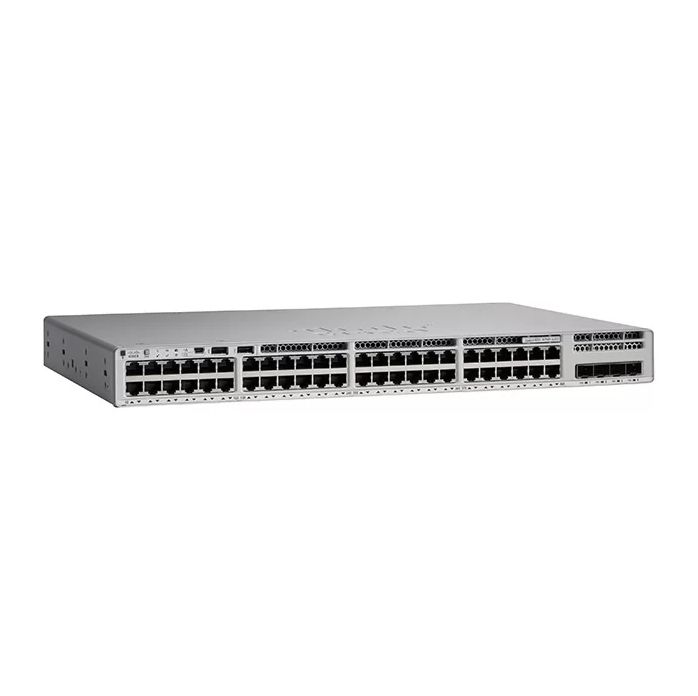 سوئیچ شبکه +PoE سیسکو 48 پورت C9200L-48T-4X-A