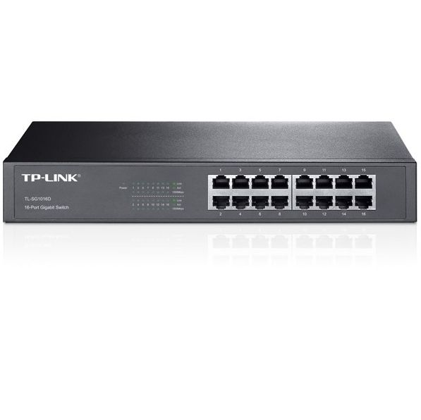 سوئیچ شبکه تی پی لینک 16 پورت TL-SG1016D