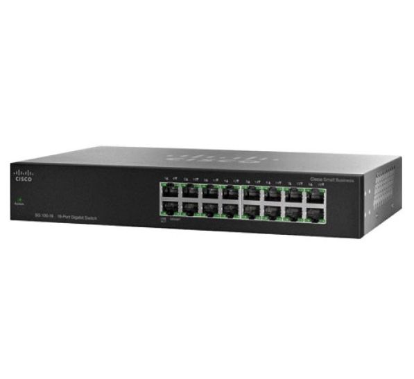 سوئیچ شبکه سیسکو 16 پورت SG100-16