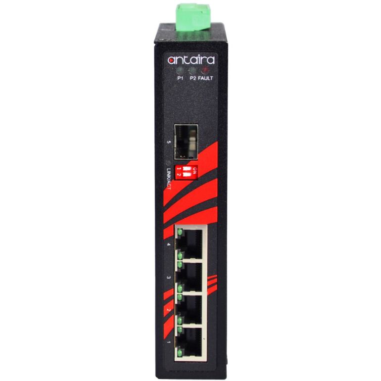 سوئیچ شبکه صنعتی آنتایرا 5 پورت LNX-0501G-SFP