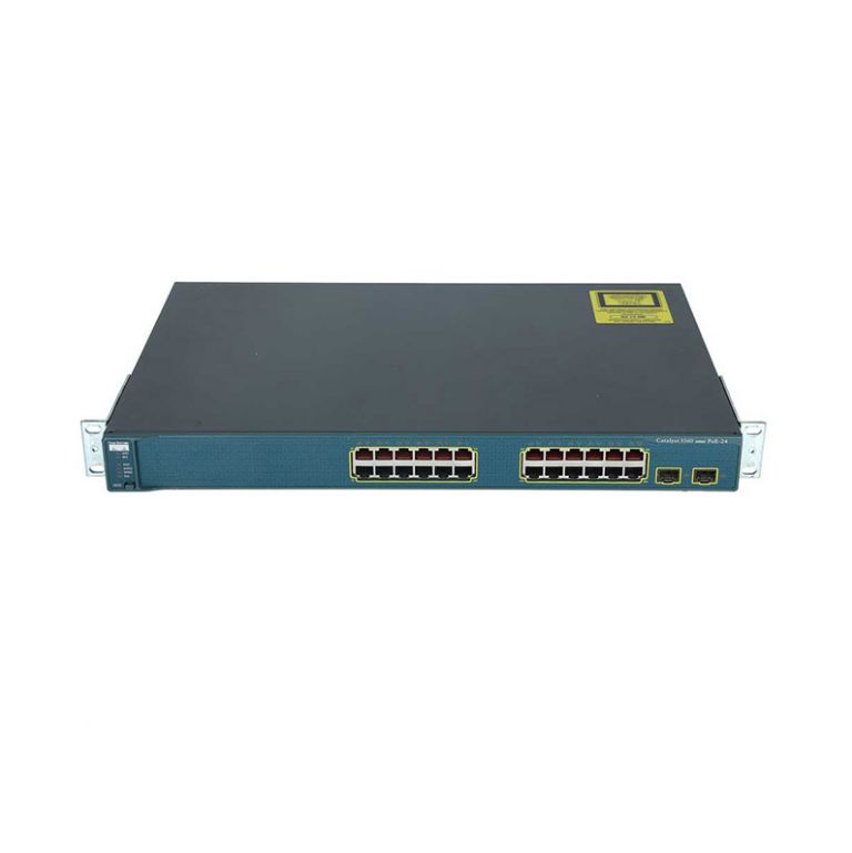 سوئیچ شبکه سیسکو 24 پورت WS-C3560-24TS-S