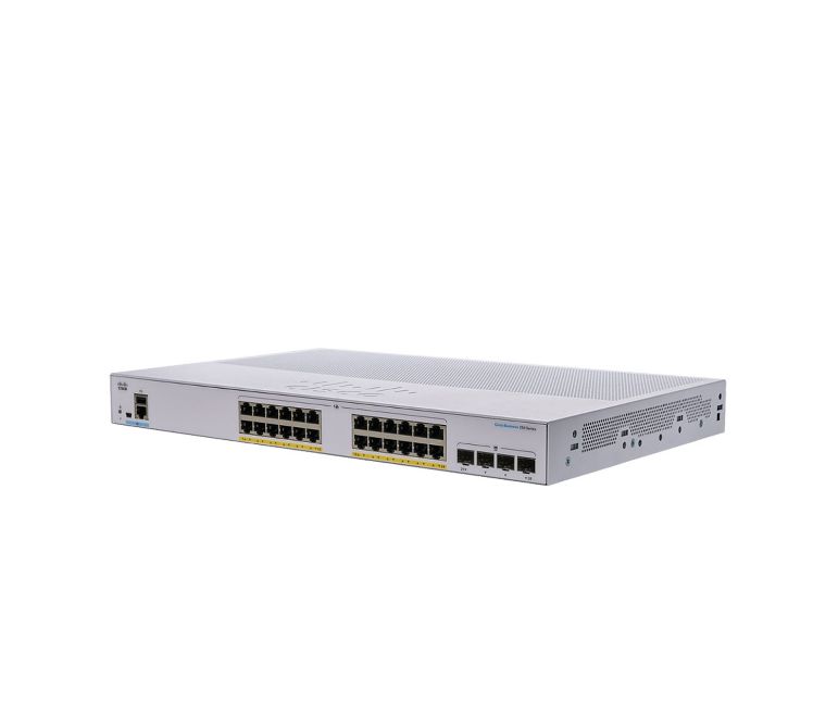 سوئیچ شبکه +PoE سیسکو 24 پورت C1000-24P-4G-L