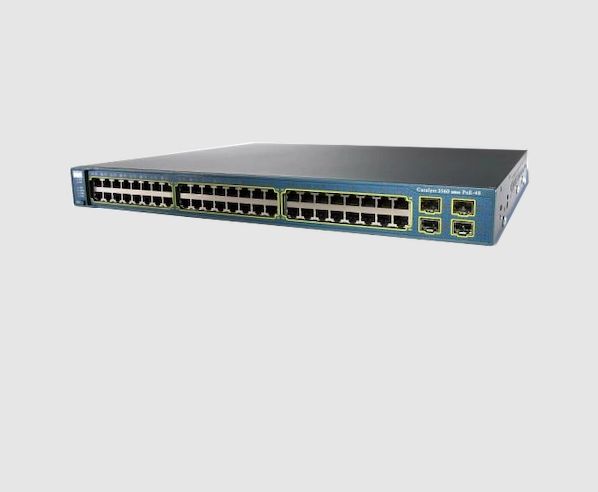 سوئیچ شبکه PoE سیسکو 48 پورت WS-C3560-48PS-E