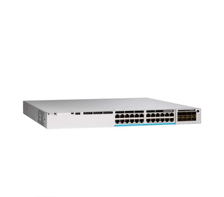 سوئیچ شبکه UPoE سیسکو 24 پورت C9300-24UX-A