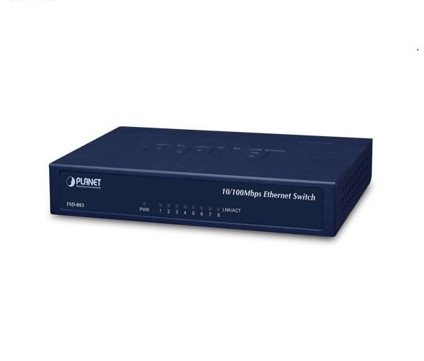 سوئیچ شبکه پلنت 8 پورت FSD-803