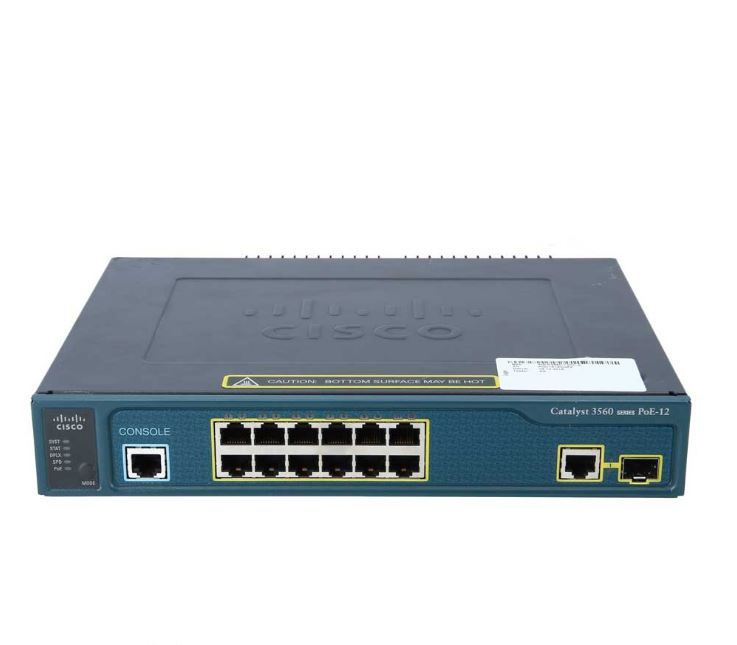 سوئیچ سیسکو 12 پورت WS-C3560-12PC-S