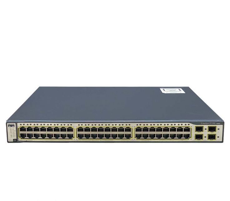 سوئیچ شبکه سیسکو 48 پورت 3750G-48TS