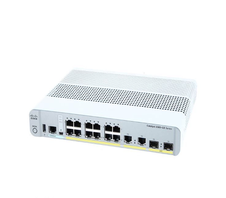سوئیچ شبکه PoE سیسکو 12 پورت WS-C3560CX-12PD-S