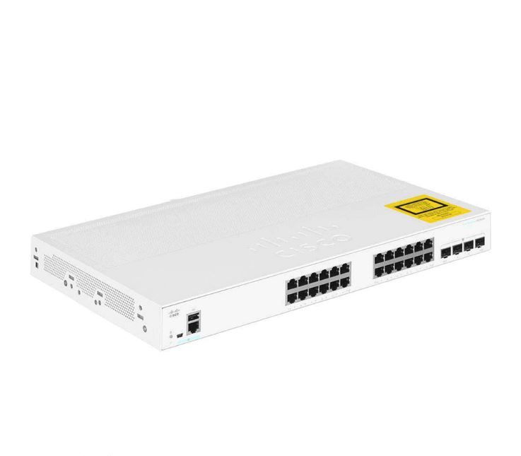 سوئیچ شبکه سیسکو 24 پورت CBS350-24P-4G