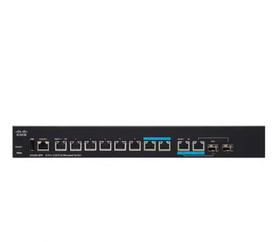 سوئیچ شبکه PoE مدیریتی سیسکو 8 پورت SG350-8PD