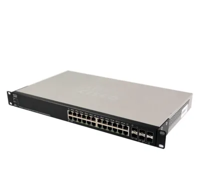 سوئیچ شبکه سیسکو 24 پورت SG500X-24-K9-NA