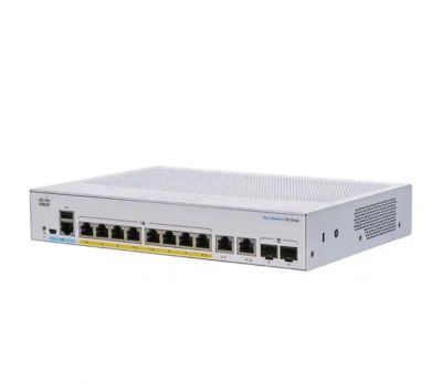 سوئیچ شبکه +PoE سیسکو 8 پورت CBS250-8T-E-2G