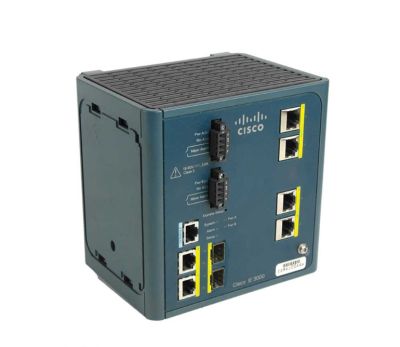 سوئیچ شبکه PoE صنعتی سیسکو 4 پورت IE-3000-4TC
