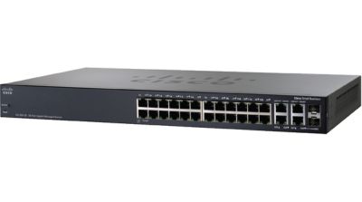 سوئیچ شبکه سیسکو 28 پورت SG300-28PP-K9-EU-NOB