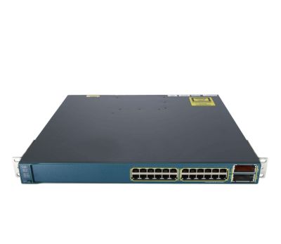 سوئیچ شبکه PoE سیسکو 24 پورت WS-C3560E-24PD-S
