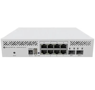 سوئیچ روتر 8 پورت میکروتیک CRS310-8G+2S+IN