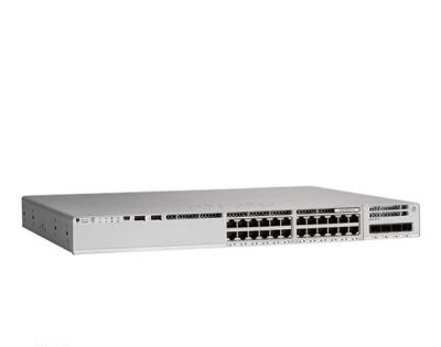 سوئیچ شبکه PoE سیسکو 24 پورت C9200L-24P-4X-A