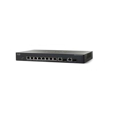 سوئیچ شبکه سیسکو 10 پورت SG300-10PP-K9