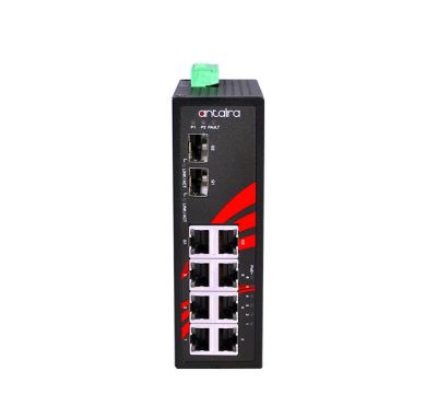 سوئیچ شبکه صنعتی آنتایرا 8 پورت LNX-0802C-SFP
