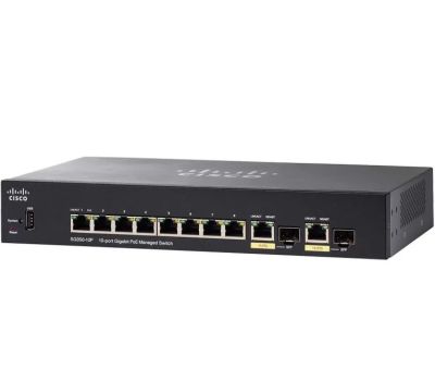 سوئیچ شبکه سیسکو 10 پورت SG300-10P