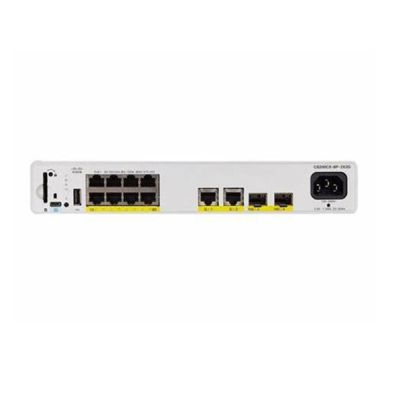 سوئیچ شبکه +PoE سیسکو 8 پورت C9200CX-8P-2X2G-A