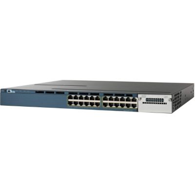 سوئیچ شبکه سیسکو 24 پورت WS-C3560X-24P-L