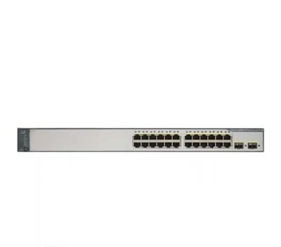 سوئیچ شبکه PoE سیسکو 24 پورت WS-C3750V2-24PS-S