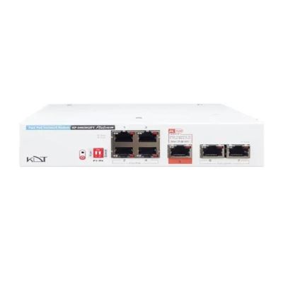 سوئیچ شبکه PoE کی دی تی 10 پورت SLMT4H-0406K
