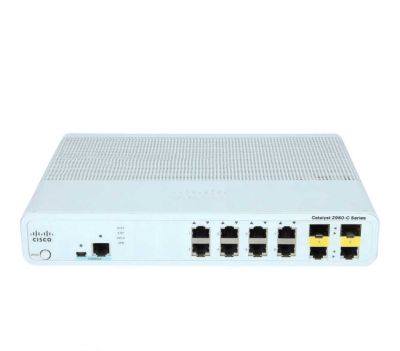 سوئیچ شبکه سیسکو 8 پورت WS-C2960C-8TC-L