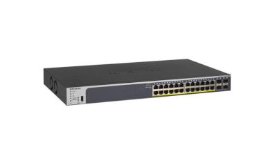 سوئیچ شبکه PoE نت گیر 24 پورت GS728TPv2