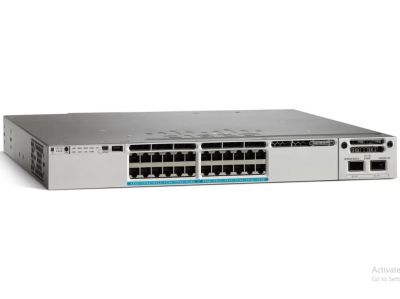سوئیچ شبکه سیسکو 24 پورت WS-C3850-24XU-S